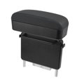 thumbnail image 1 of Coche Centro Reposabrazos Caja Asiento Espacio Ajustable Almacenaje Caja Negra Línea, 1 of 6