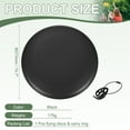 thumbnail image 2 of Flying Disc, Sports Flying Disc 10.7 inch & 175g & Plastic & Black with Carry Ring - Fitting for (Outdoor/Beach/Camping/Park/Pet/Pro/Beginners), 2 of 6