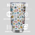 thumbnail image 3 of Game Over Back To School Funny Kids First Day School Gifts for Boys Girls First Day of School Gifts Items for Son Daughter Coffee Mug Stainless Steel Tumbler with Lid And Straws 20oz, 3 of 6
