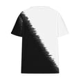 thumbnail image 4 of Plus Size Mujeres Blusas Cuello en V Casual Suelto Verano Blusa de Manga Corta para el Uso Diario Y Casual, 4 of 5