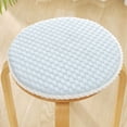 thumbnail image 1 of Nvzi Cojín para jardín, terraza, hogar, cocina, oficina, grueso y cómodo, 11,81 x 11,81 pulgadas (azul), 1 of 4