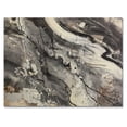 thumbnail image 3 of DESIGN ART Designart "Fire and Ice Minerals II" Gallery-wrapped Canvas Wall Art - Black 20 in. wide x 12 in. high, 3 of 5