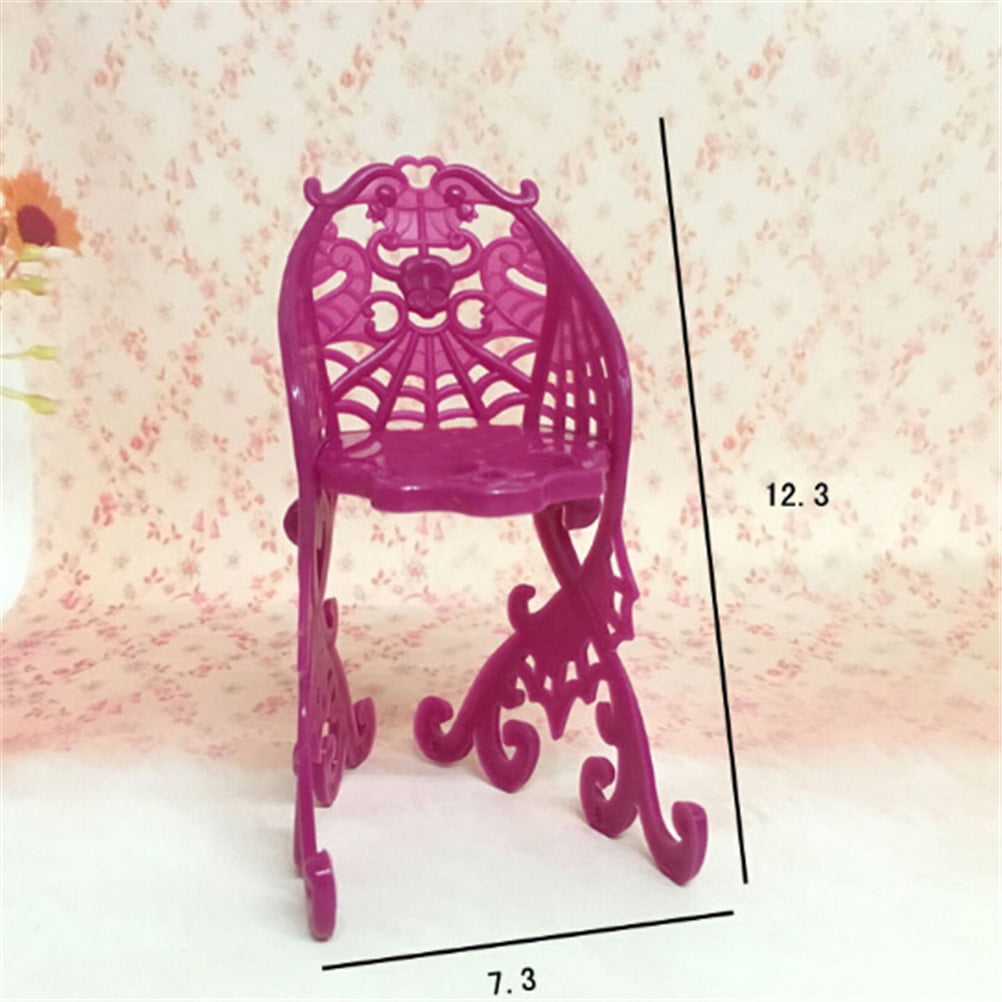 Amusement Bar Couch Chair Table Dessert Umbrella Kid Toy Doll House Furniture Jh 
