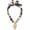 Conch Pendant, variant on Boho Scarf Necklace With Multi Conch Shell Heart Horseshoe Fish Charms Large Sun Pendant Necklace Adjustable Bandana Necklaces for Women Summer Beach Jewelry For Vacation
