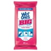 (3 pack) (3 pack) Wet Ones Big Ones Antibacterial Hand Wipes, Fresh Scent, 28 Ct Travel Pack