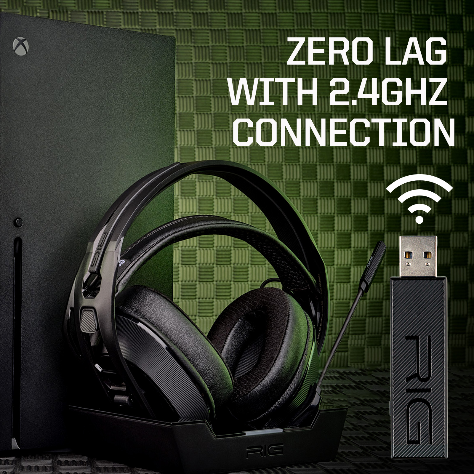 RIG 800 PRO HX Wireless Gaming Headset and Base Station for Xbox One, X/S, PlayStation & PC - Black - image 4 of 14