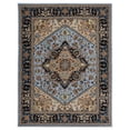 thumbnail image 2 of Safavieh Heritage York Oriental Wool Area Rug, Blue/Light Brown, 8' x 10', 2 of 11