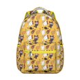 thumbnail image 1 of Minimalist Cat Design Student School Backpack with Geometric Cat Pattern Artistic Abstract Cat Print Design Book Bag, 1 of 6