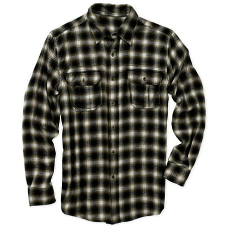 No Boundaries - Men's Plaid Flannel Shirt