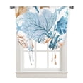 thumbnail image 3 of Summer Beach Sea Life Coral Window Curtain for Living Room Kitchen Tie-up Curtain Home Decor Balcony Blinds Drapes, 3 of 5