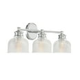 thumbnail image 5 of Trade Winds Lighting 3-Light Bathroom Vanity Light In Chrome, 5 of 7