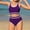 Purple, variant on Juslio Swimsuit for Girls Cute Two Piece Bikini Sets Quick Dry Beach Kids Swimsuits Sizes 130