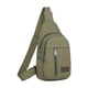 thumbnail image 2 of Thickened Zipper Outdoor Canvas Chest Bag Men's Chest Bag Hiking Backpack Multipurpose Crossbody Chest Bag Messenger Bag Men's And Women's Chest Bag, 2 of 6