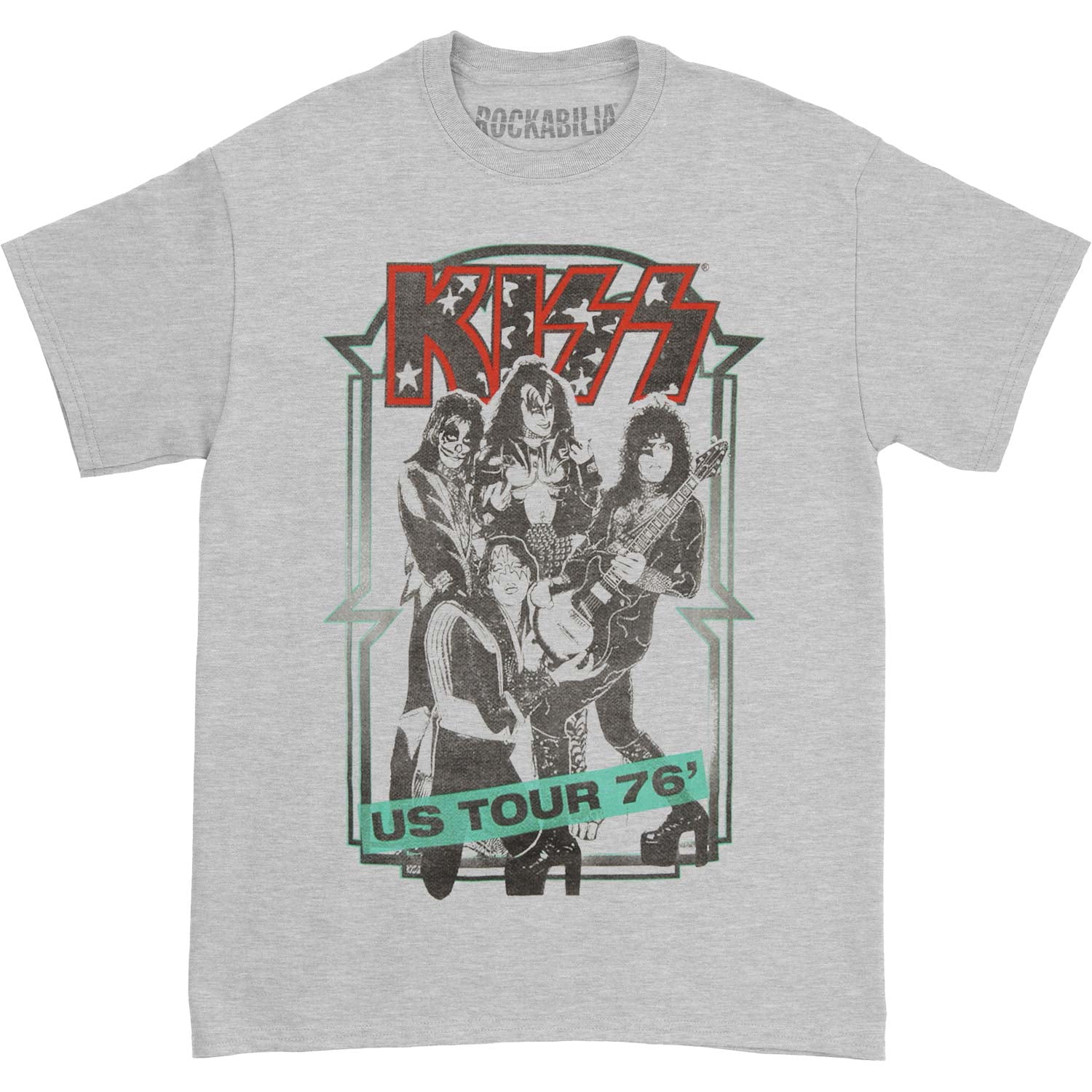 KISS UNISEX TEE DESTROYER TOUR '78-100% Official T-shirt with tags 