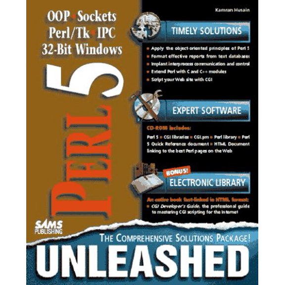 Pre-Owned Perl 5 Unleashed, 9780672308918, 0672308916, Paperback,