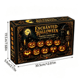 thumbnail image 3 of Halloween Pumpkin Carving Kit, 27Pc Premium Metal Craft Tools with 24 PCS Stainless Steel Pumpkin Carving Stencils & 3 Carving Tools, Easy Use Festive DIY Craft Kit for Halloween Decoration, 3 of 6