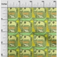 thumbnail image 2 of oneOoneCottonFlexLightGreenFabricKidsAnimalSewingCraftProjectsFabricPrintsByYard40InchWide, 2 of 4