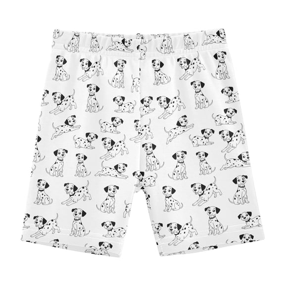 joogoo Dalmatian Cute Pattern Girls Lined Shorts Bike Dance Bottoms 6T