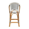 thumbnail image 5 of bali & pari Genica French Bar Stool, Natural, 5 of 9