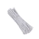 thumbnail image 5 of 1000 piezas de alambre de hierro recubierto de plástico de 0,45 mm, lazos para enrollar cables, organizadores para oficina en casa (blanco), 5 of 5
