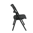 thumbnail image 3 of Chaise Pliante de Luxe avec Siège et Dossier Progrid Noirs Noir, 3 of 6