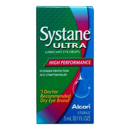 Systane Ultra Lubricant Eye Drops, 0.1 Oz