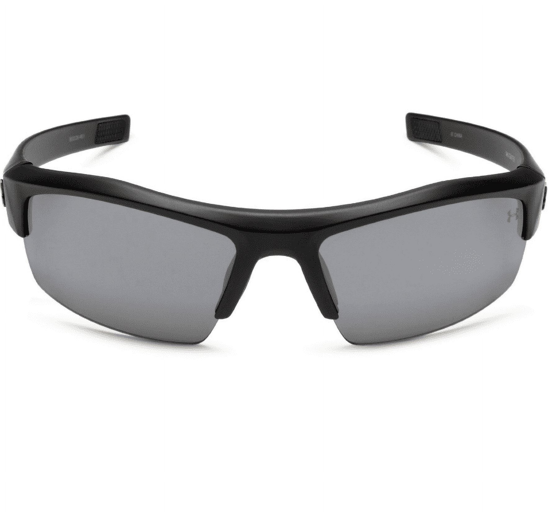Under Armour UA Igniter Satin Black Frame Gray Mirror Lens Men's Sport Sunglasses - image 2 of 4