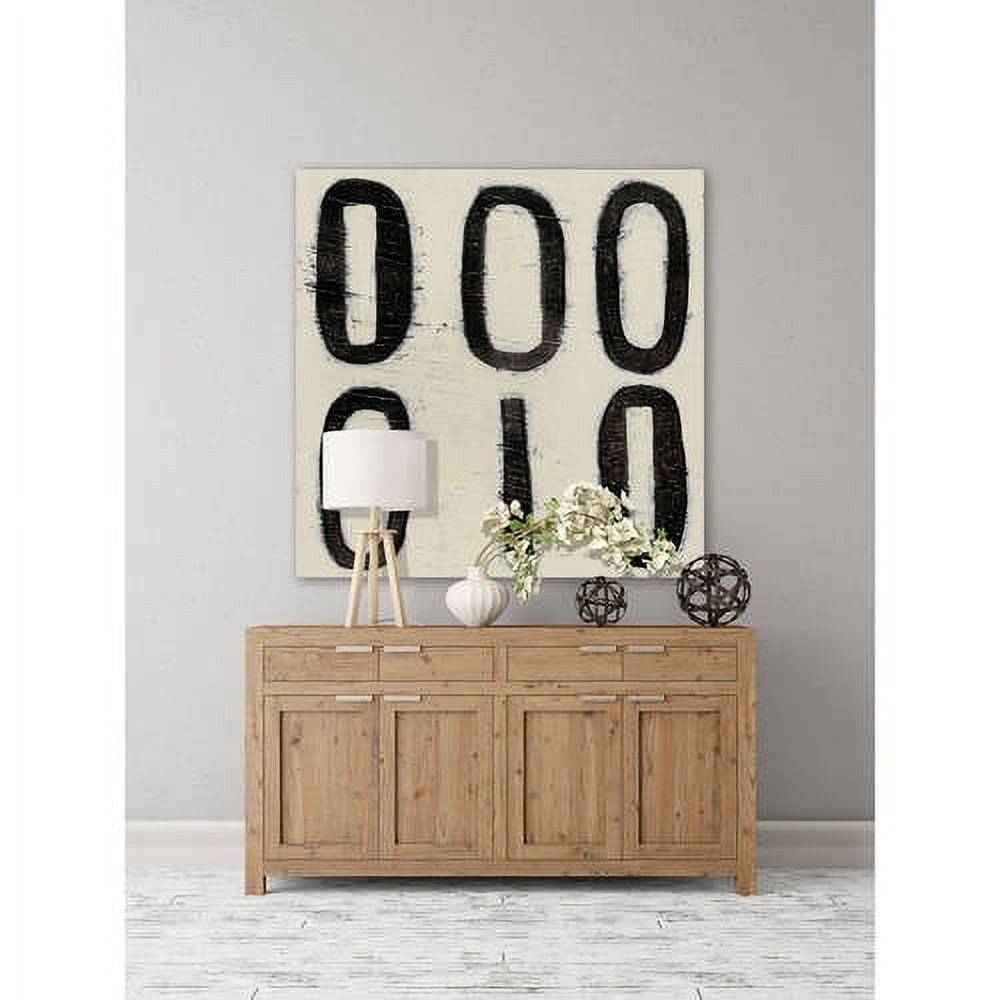 Marmont Hill "Hieroglyph V" Painting Print on Wrapped Canvas
