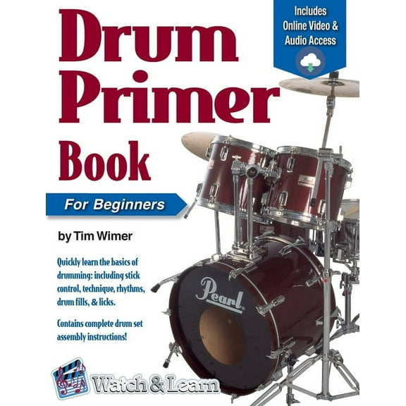 Drum Primer Book for Beginners, (Paperback)