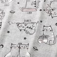 thumbnail image 2 of Defitshape Women's Capri Pajama Set 2 piece Pj Cartoon Printed Chic Cute Cotton Pant Sleepwear Short Sleeve Summer Loungewear Patterned8 XX-Large, 2 of 5