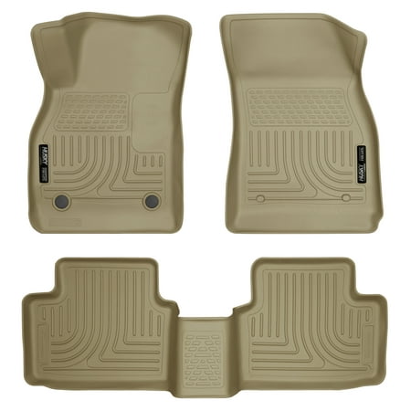 Husky Liners Front & 2nd Seat Floor Liners Fits 13-15 Malibu/16-16 Malibu Limited Fits select: 2013-2015 CHEVROLET MALIBU, 2016 CHEVROLET MALIBU LIMITED