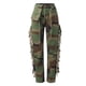 thumbnail image 5 of Pantalones Prolriy para mujer, pantalones cargo con borlas para mujer, pantalones ajustados de cintura alta, pantalones deportivos de camuflaje con bolsillo, pantalones de camuflaje para mujer L, 5 of 8
