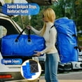 thumbnail image 3 of 4 Pack Moving Bags Heavy Duty Extra Large, Blue Moving Totes Bag with Zippers Backpack Handles for Clothes, Moving Boxes Dorm College Packing Supplies, 3 of 7