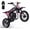 Pink, variant on Aoemoe 39cc motor bike, 20mph gas dirt bikes for boys 8 12, Disc Brakes, Max Load 165Lbs, kids dirt bike, Blue