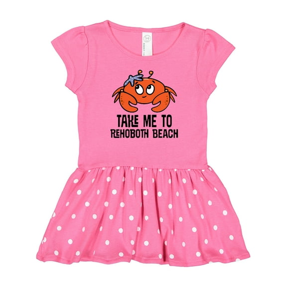 Inktastic Rehoboth Beach Delaware Cute Crab Gift Baby Girl Dress