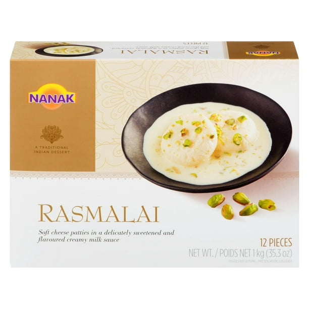 Galettes de fromage mou « Rasmalai » de Nanak