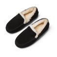 thumbnail image 1 of Womens Indoor/Outdoor Basic Memory Foam Moccasin Slipper, 1 of 5