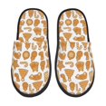 thumbnail image 1 of Balery Christmas Elements Pantuflas de Casa de Felpa Silenciosas con Diseño Estampado, Zapatillas Cómodas Antideslizantes de Algodón para Interior-Medium, 1 of 8