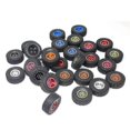 thumbnail image 4 of 1.0 Metal Beadlock Wheel & Rubber Tyres Set For 1/24 Rc Crawler Car Axial Scx24 Fms Fcx24 Trx4m,pin, 4 of 5