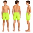 thumbnail image 2 of Quad Seven Boys Swim Trunks Quick Dry Swimming Shorts with Compression Liner, 2 of 6