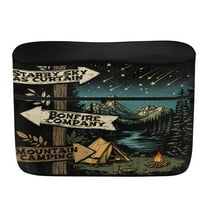 Yuyamidu Camping Propane Tank Cover Fits 30LB Dual RV Camper Propane Tank Cover Starry Sky Gas Cylinder Protection RV Accessories