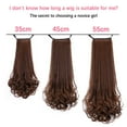 thumbnail image 3 of Ponytail Extension Long Curly Ponytail Clip in Claw Hair Extension Natural Looking Synthetic Hairpiece for Women, 3 of 5