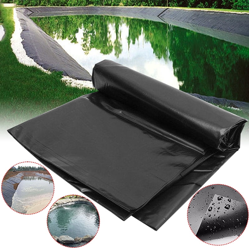 HDPE Pond Liner 19 x 16 ft Durable Flexible Fish Pond Liners Membrane for Pond 