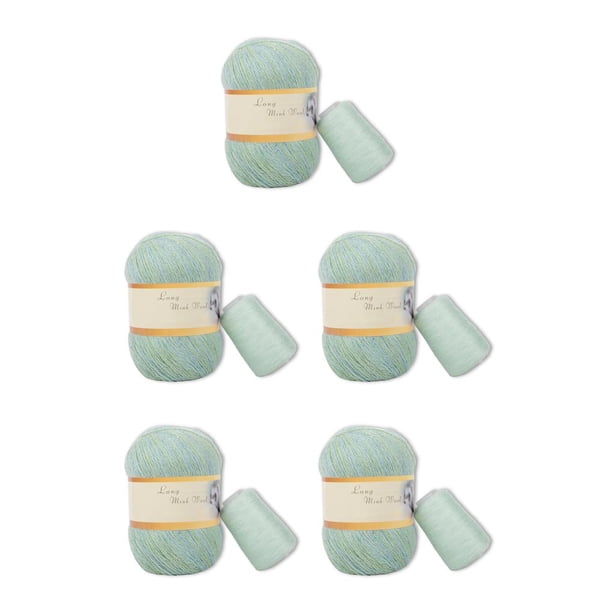 Moyic Knitting Yarn Purses Crocheting Thread Sweaters Color Lightweight Supplies Cushion Blanket Weaving Beginners Kids 91 5piezas Moyic CBP182859