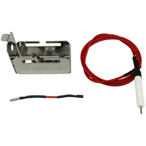 Stainless Steel Gas Grill Electrode w/ Collector Box & Wire, for DCS, 04850