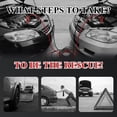 thumbnail image 2 of Yalumo 6 Gauge 13 Feet Jumper Cables for Car, Jumper Cables Heavy Duty with Carrying Bag, Car Jumper Cables for Jump Starting Dead or Weak Batteries, Booster Cables for SUV and Trucks Battery, 2 of 7