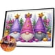 thumbnail image 5 of Pintura de diamante 5D DIY, kit de gnomo con forma especial parcial, decoración del hogar, 40x50cm, 5 of 9