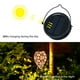 Tomshine DC1.2V 0.065W Solar LED Lanterne Suspendue Lumière Forme Olive Rétro Extérieur Waterpoof Lamp Sensible Contrôle du Capteur de Lumière – image 3 sur 7
