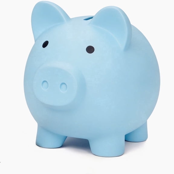 Large Piggy Bank, Unbreakable Plastic Money Bank, Coin Bank for Girls and Boys, Practical Gifts for Birthday, Easter, Christmas