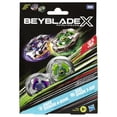 thumbnail image 3 of Battling Top Toy BEYBLADE X Knife Shinobi 4-80HN y Keel Shark 3-80F, paquete doble para niños y niñas de 8 años, 3 of 4